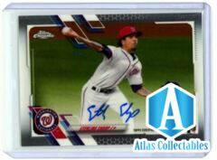 2021 Topps Chrome Sterling Sharp Rookie Auto #RA-SSH Royals